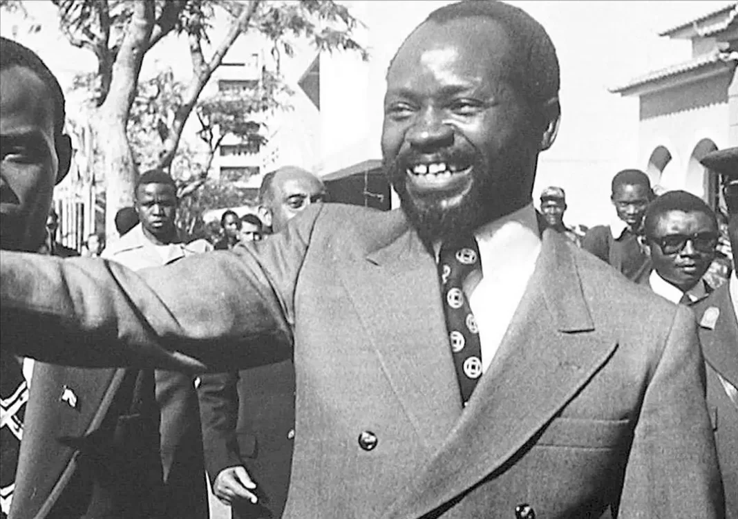 First Mozambique's independence president Samora Machel