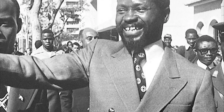 First Mozambique's independence president Samora Machel
