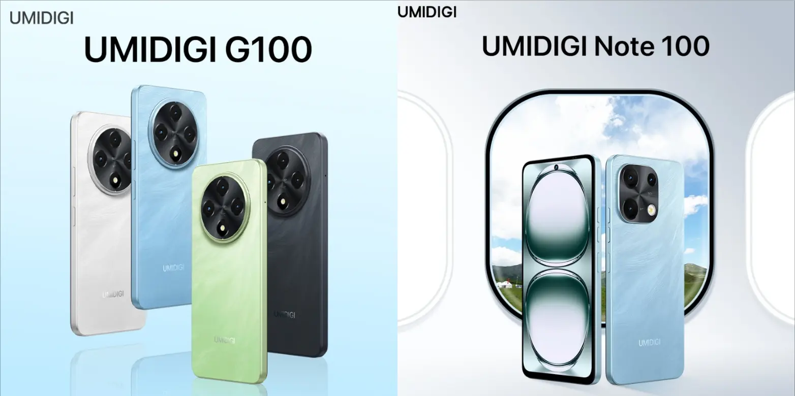 Meet UMIDIGI G100 & Note 100: Budget powerhouse smartphones with premium features