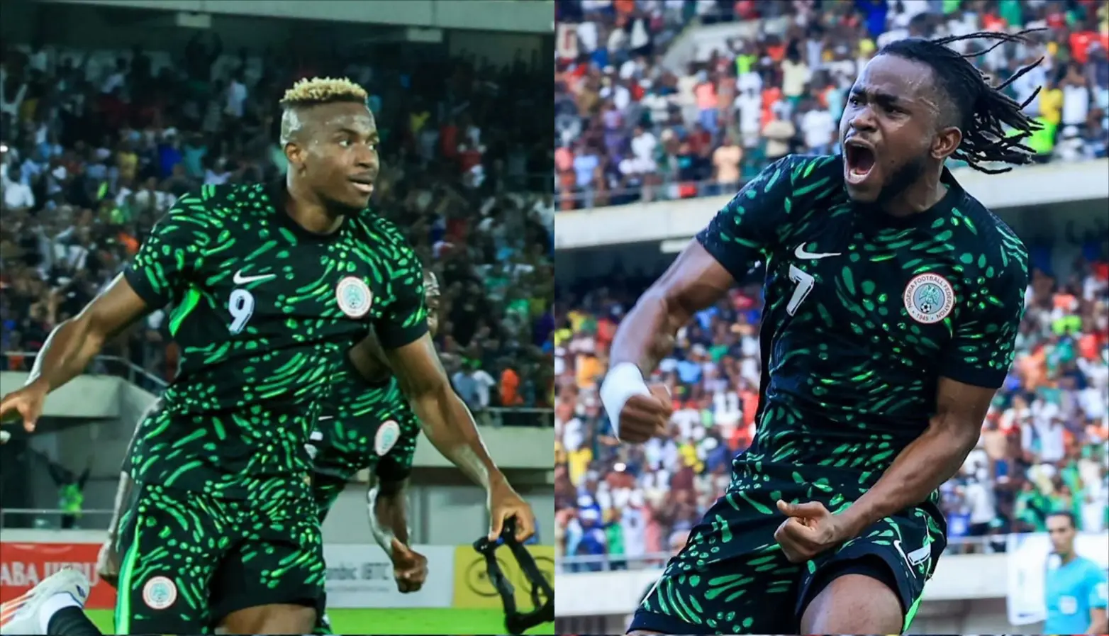 Osimhen, Lookman star as Nigeria beat Benin in 2025 AFCON qualifiers