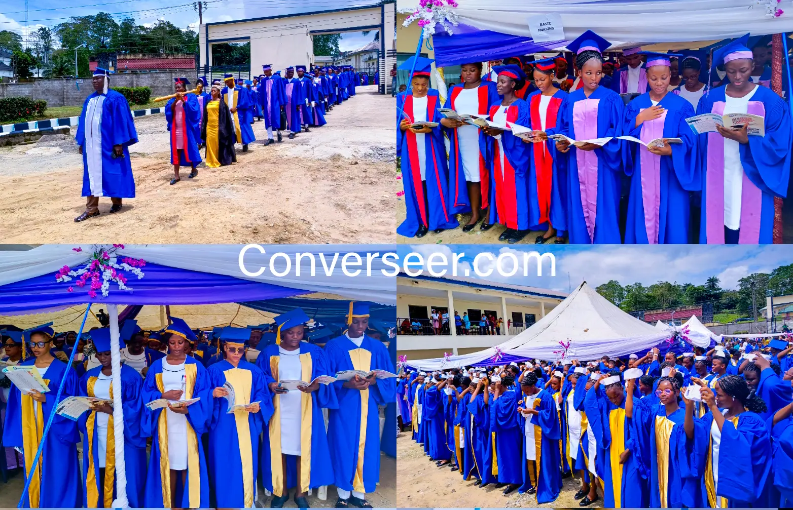 Gov Otu oversees maiden matriculation of 402 students into College of Nursing Sciences Calabar