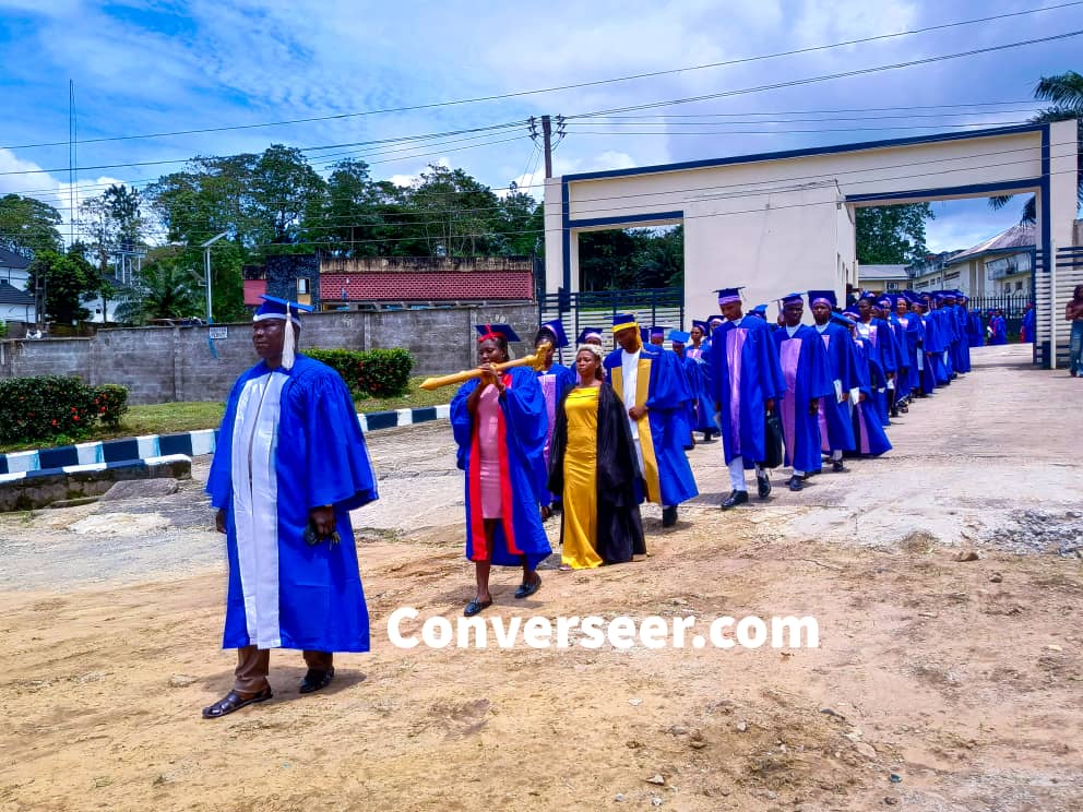 maiden matriculation of 402 students into College of Nursing Sciences Calabar, Cross River State 