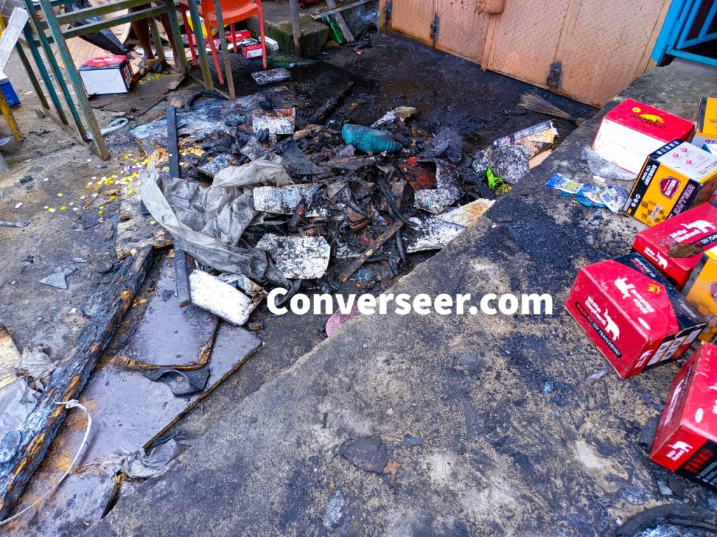 Fire guts Tesla accessory shop worth millions in Calabar