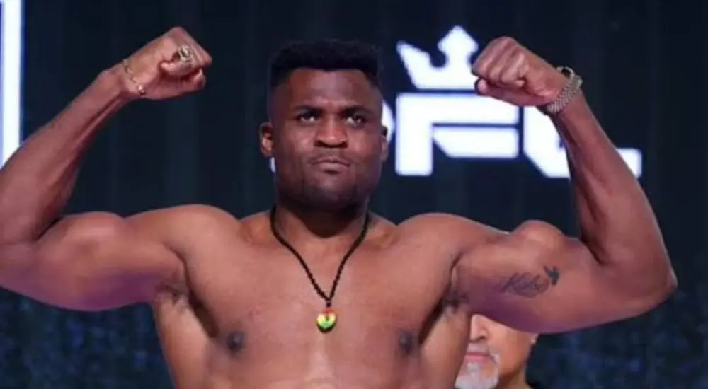 Francis Ngannou victory