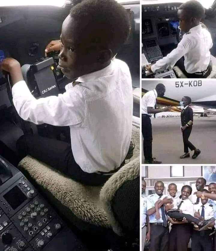 Meet Graham Shema: 8-Year-Old Ugandan Aviation Prodigy Taking Flight