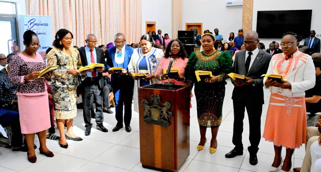 IMG 20241002 WA0011 Governor Otu Inaugurates 27 New Permanent Secretaries, Harps On Efficiency, Productivity