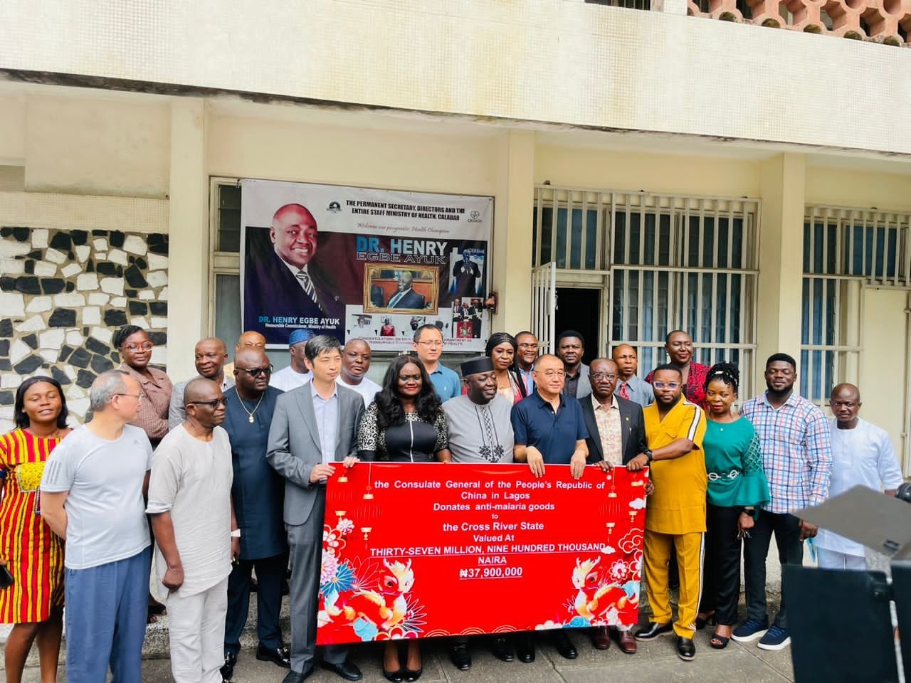 IMG 20241003 WA0021 China Opens Strategic Partnership With Nigeria, Donates N39 million Anti-Malaria Drugs To Cross River