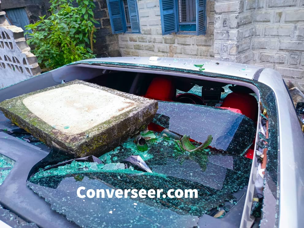 Suspected mechanic rams customer's car to fence in Calabar