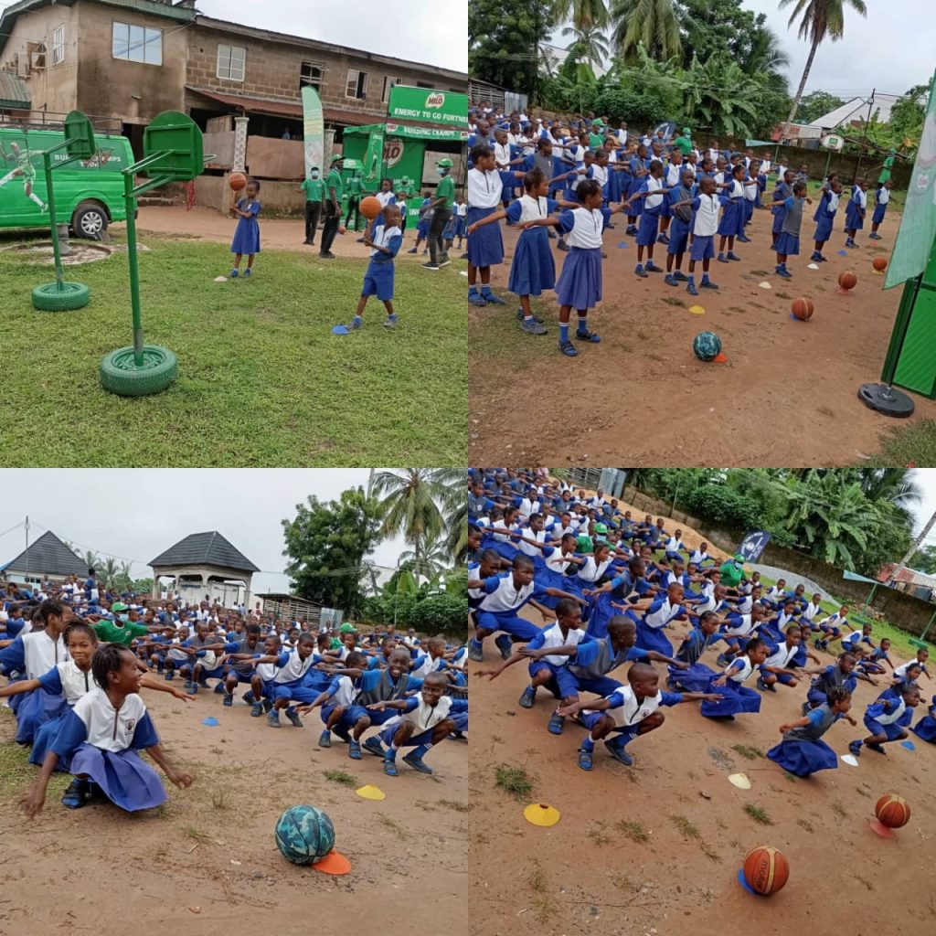 Nestle Milo Inspires Young Champions at Apostolic Secondary Grammar School Ugep