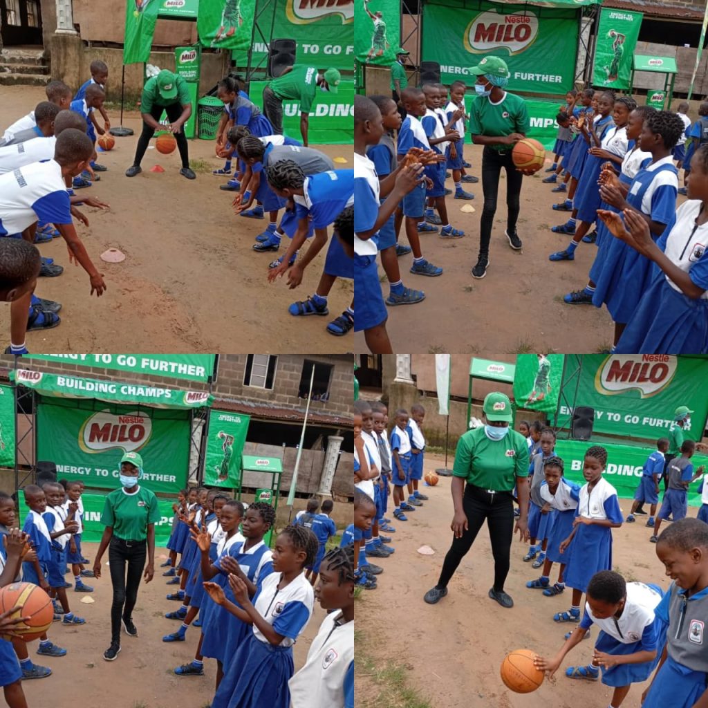 Nestle Milo Inspires Young Champions at Apostolic Secondary Grammar School Ugep