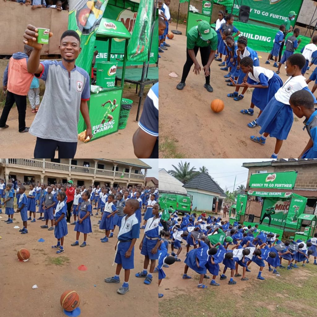 Nestle Milo Inspires Young Champions at Apostolic Secondary Grammar School Ugep