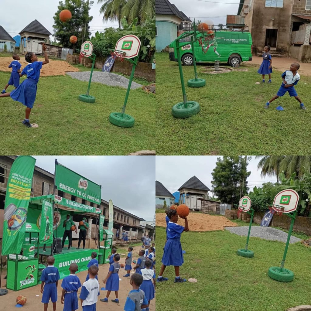 Nestle Milo Inspires Young Champions at Apostolic Secondary Grammar School Ugep