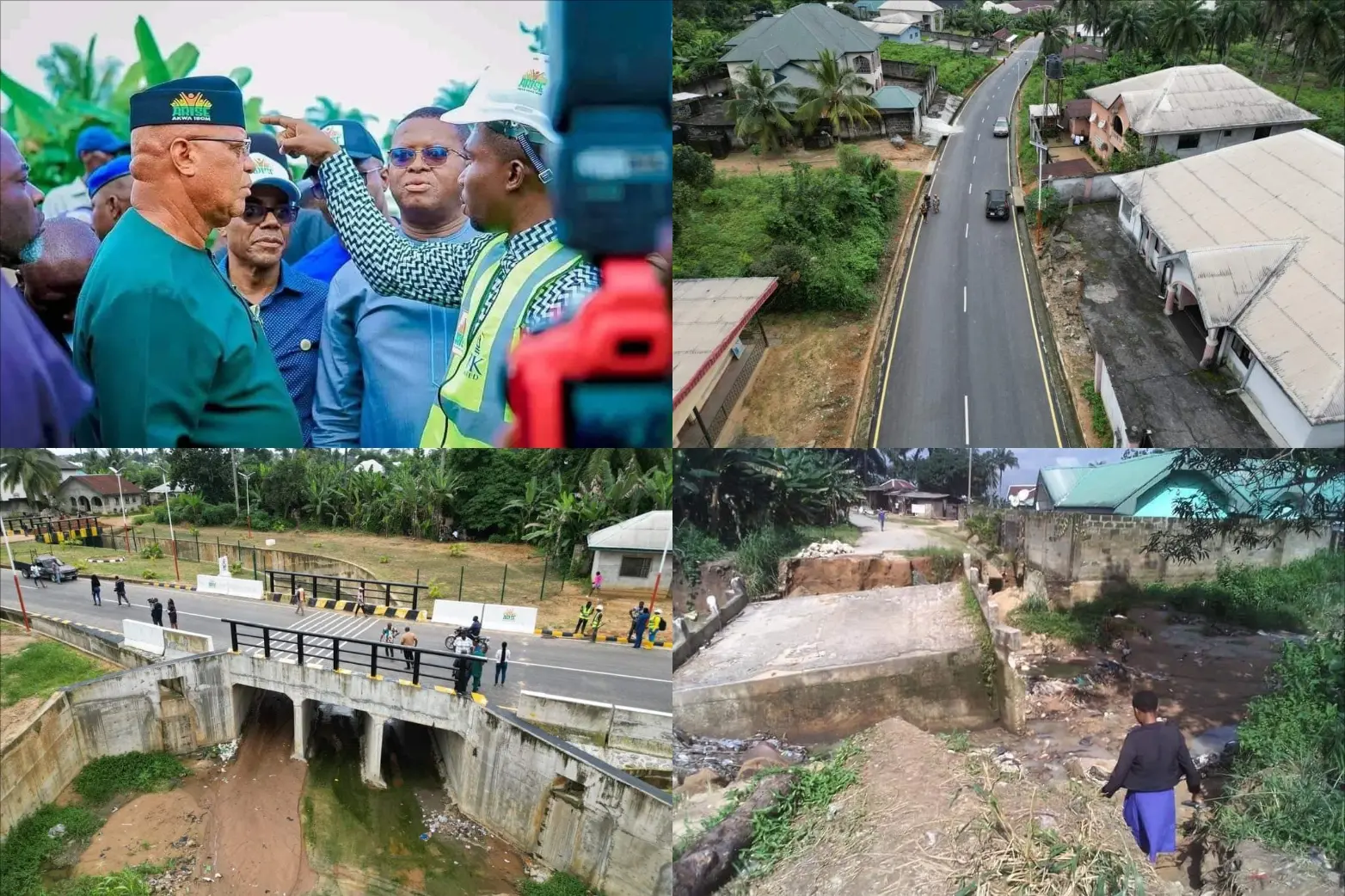 Governor Eno commissions Goretti Girls School Road in Ikot Ekpene