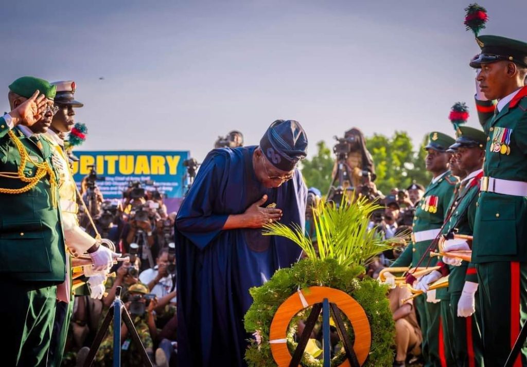 Nigeria Chief of Army Staff Buried Amid Tears in Abuja