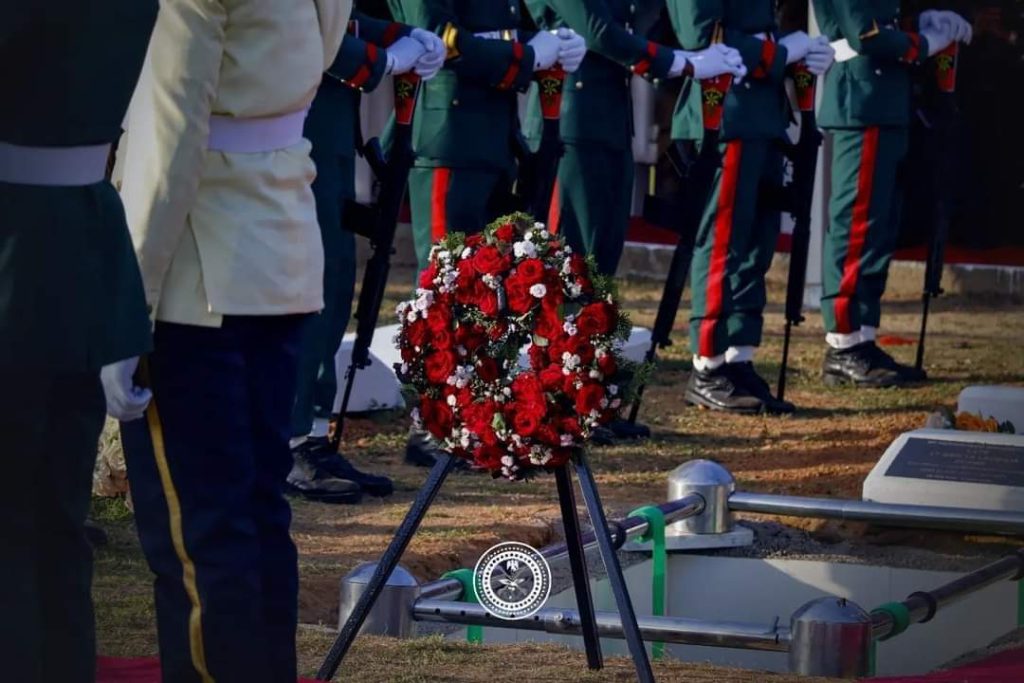 Nigeria Chief of Army Staff Buried Amid Tears in Abuja