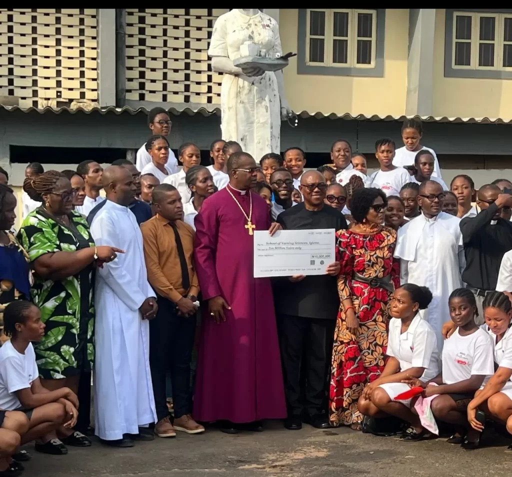 Peter Obi Donates N60m to Support Education and Healthcare in Anambra