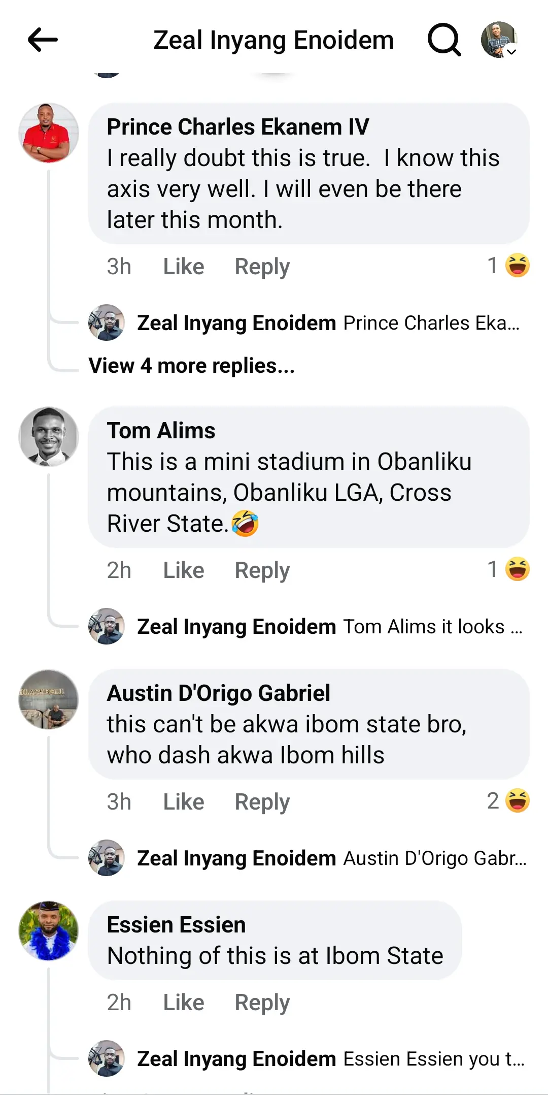 Fact Check: This Photo is not Mini Stadium at Ikot Edibon in Nsit Ubium LGA of Akwa Ibom State