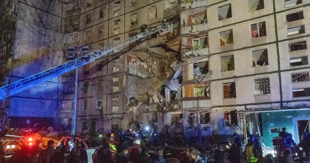 Russian Bombing in Kharkiv Leaves 12-Year-Old Dead, 35 Injured as Rescue Efforts Continue