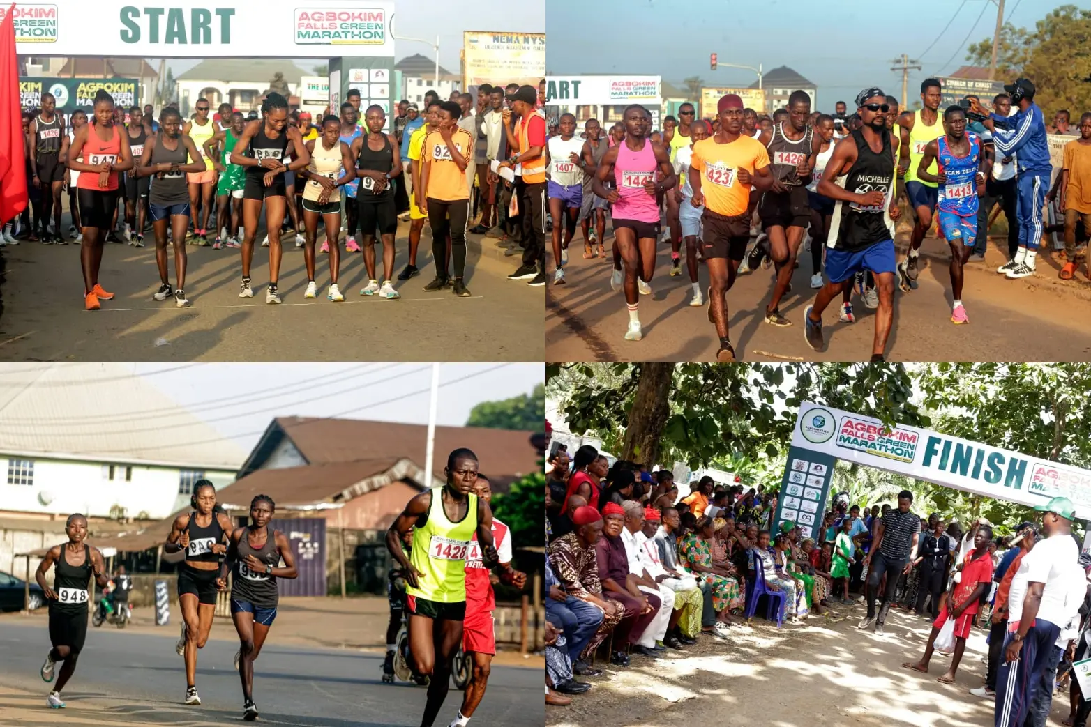 Governor Otu Flags Off Maiden Agbokim Marathon Race as Plateau Athletes Cart Home Major Prizes