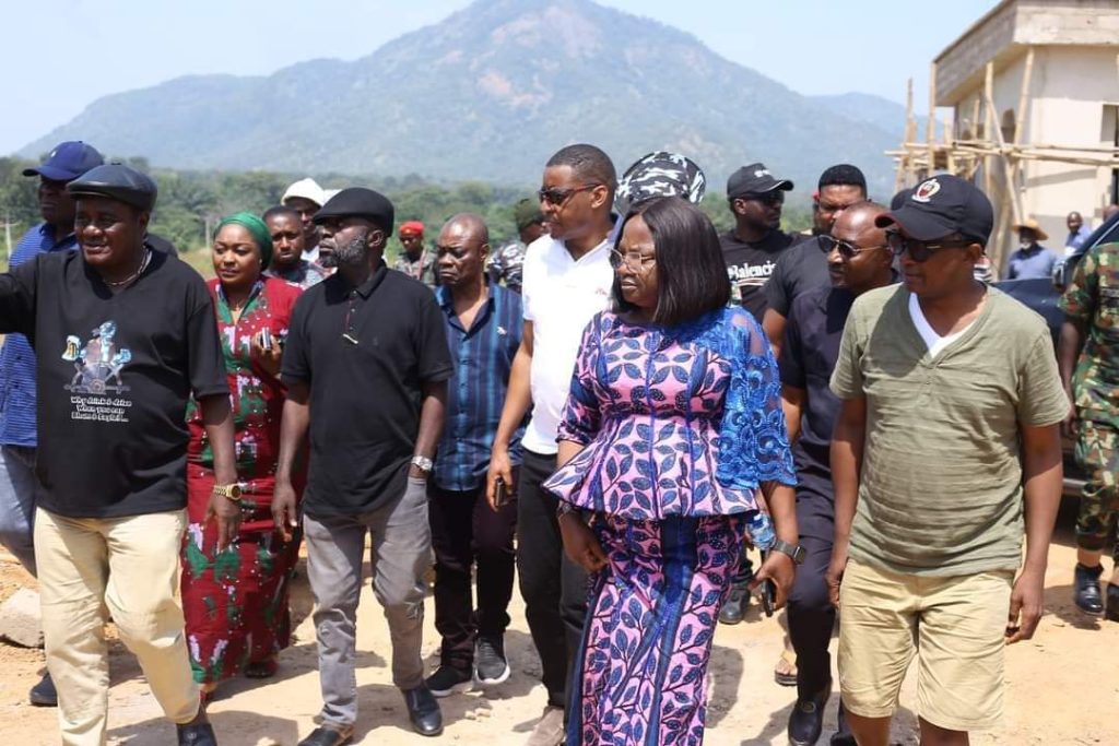 Wayas Burial: C'River Dep. Gov. Inspects Ongoing Projects at Deceased's Country Home