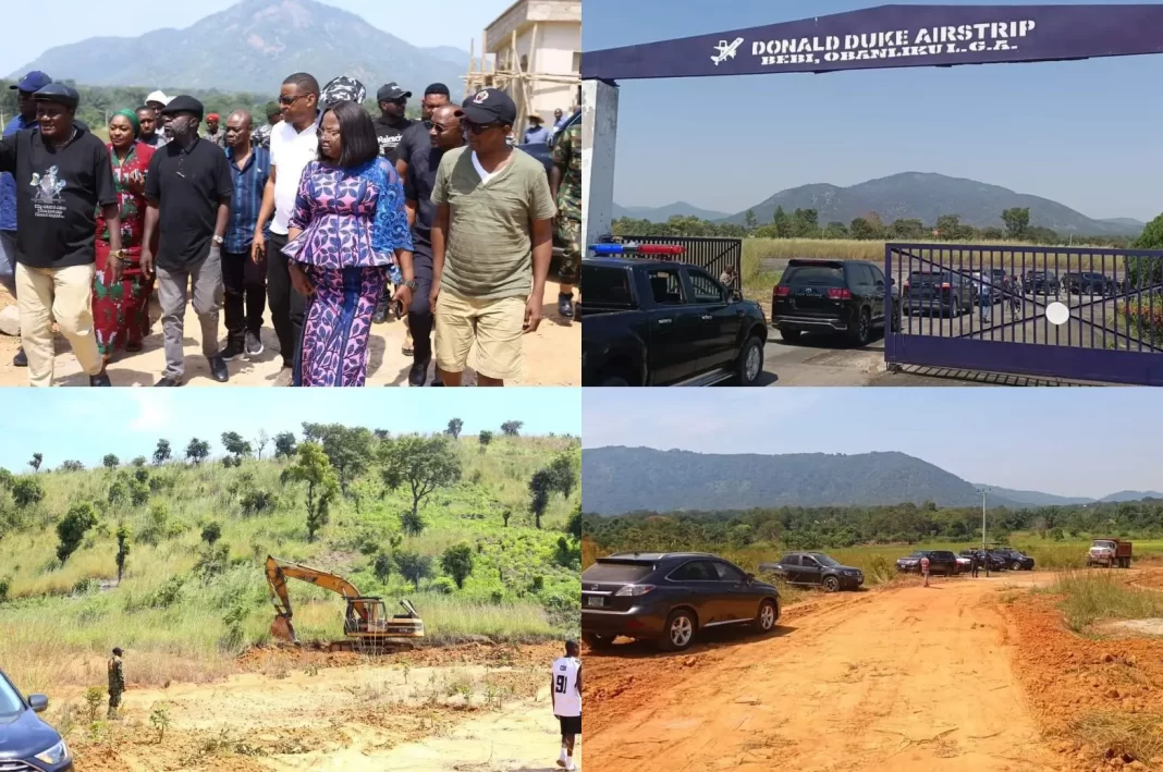 Wayas Burial: C'River Dep. Gov. Inspects Ongoing Projects at Deceased's Country Home