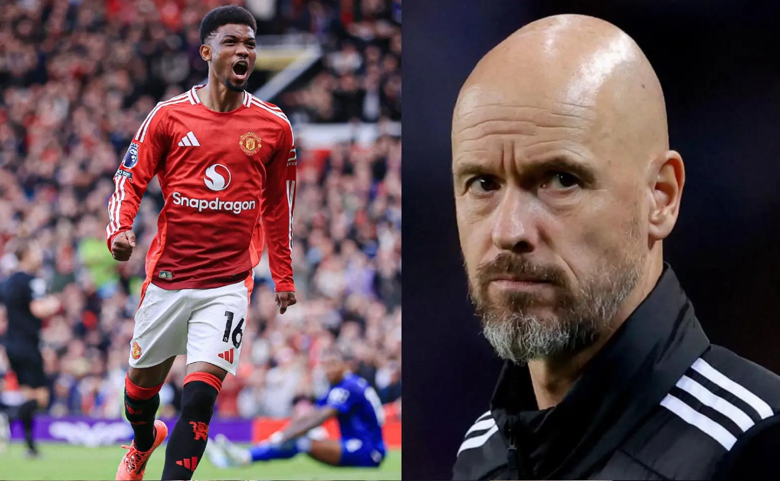 Man United Fans Demand Erik ten Hag Be Sent to Prison for Maltreating Amad Diallo