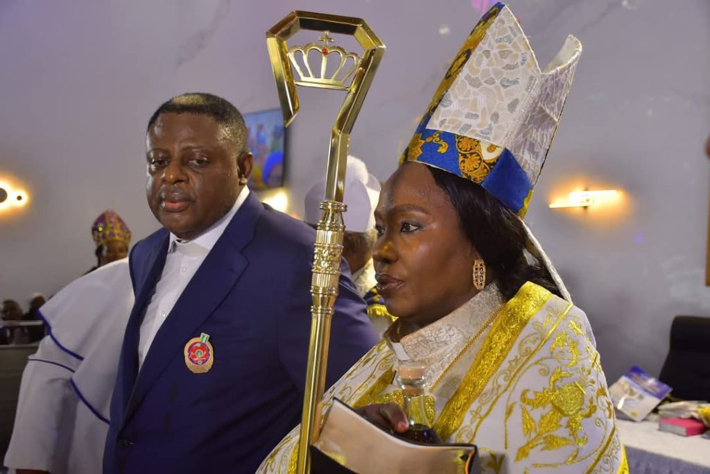 Governor Otu and Wife Installed as Apostle and Bishop