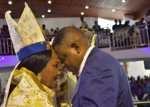 Governor Otu and Wife Installed as Apostle and Bishop