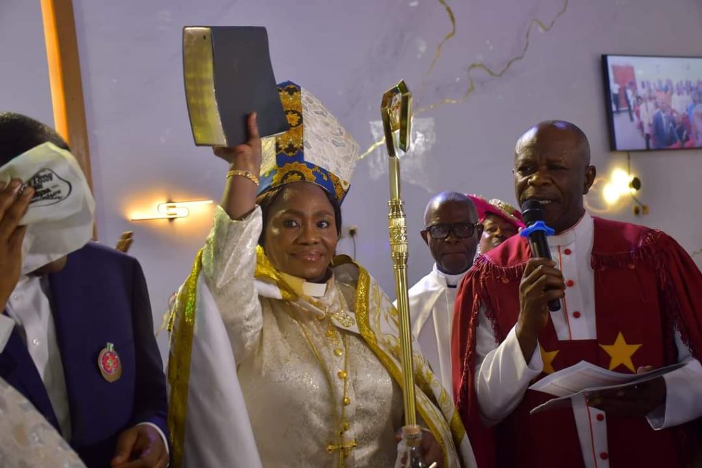 Governor Otu and Wife Installed as Apostle and Bishop