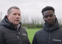 Bukayo Saka Reunites with First Football Coach, Highlights Role of Community Coaches