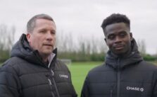 Bukayo Saka Reunites with First Football Coach, Highlights Role of Community Coaches