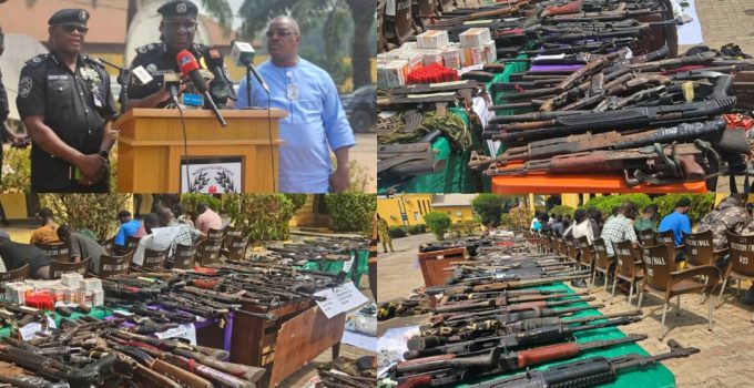 Police Arrest 678 Suspects, Recover 5,192 Weapons, Ammunitions in Delta