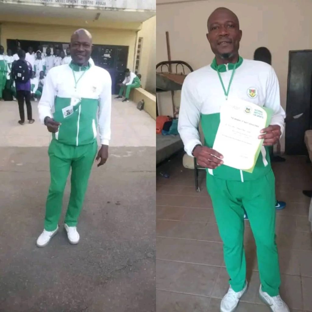 Yakurr United Star Turns Coach: Charles Utum Okon "Coach O'Briano" Graduates From Coaching Course