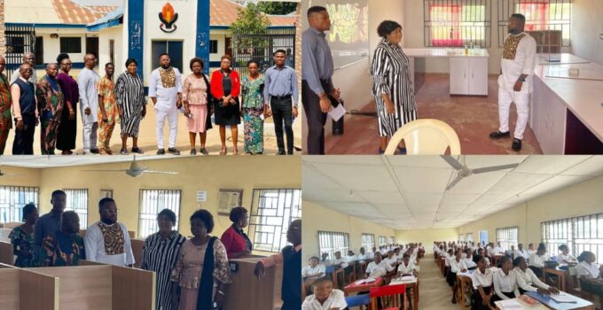 Governor Otu's Aide Coco-Bassey Esu Visits Obudu Nursing College, Lauds Devt Efforts