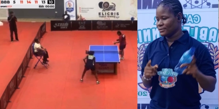 Hope Udoaka Wins Women's National Table Tennis Championships