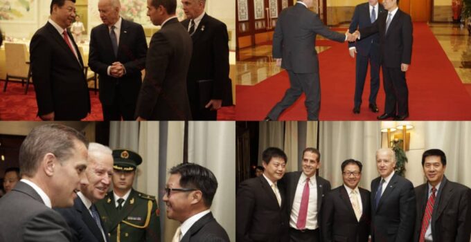 AFL Obtains Photos of Joe Biden Meeting with Hunter Biden’s Chinese Business Associates Introducing Hunter to China’s President Xi Jinping