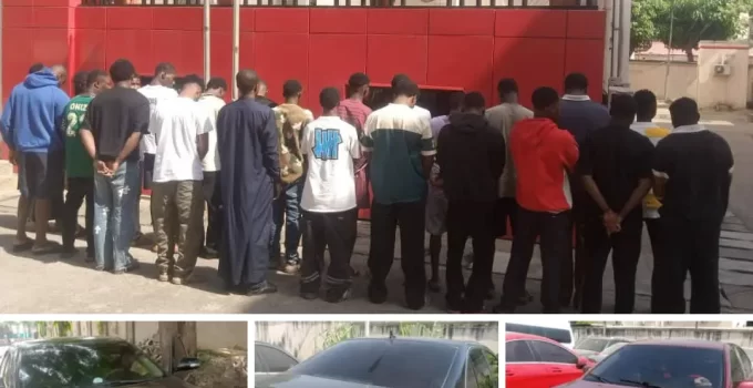 EFCC Arrests 24 Suspected Internet Fraudsters in Lokoja