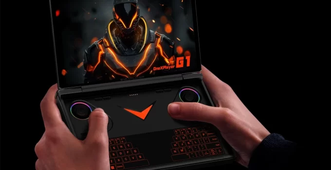 OnexPlayer G1 Mini Gaming Laptop Equipped With AMD Ryzen AI 9 HX 370 Processor