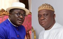 Former Governor Ben Ayade and Speaker Eteng Jonah Williams
