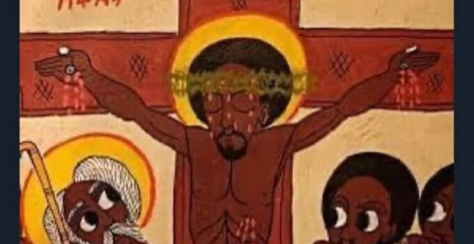 Jesus Was Black In Africa Before He Became White