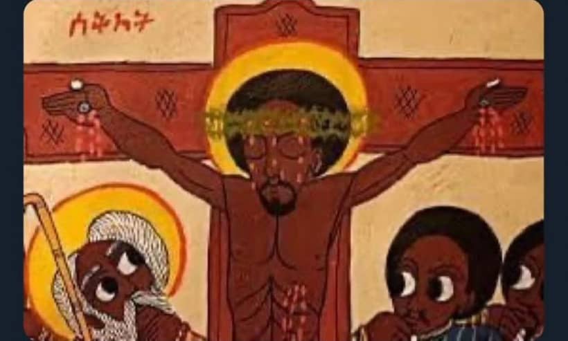 Jesus Was Black In Africa Before He Became White