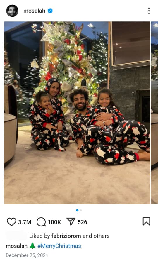 Muslim Extremists Attack Mo Salah Over Christmas Post