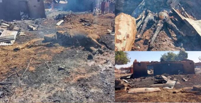 Fighter Jet Bombs 2 Communities on Christmas Day in Sokoto