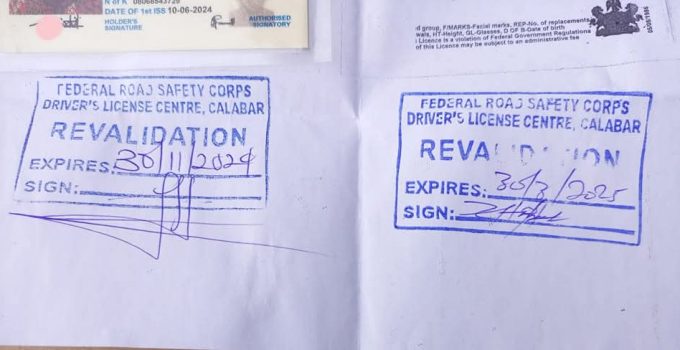 I Got My Driver’s Licence 3 Months to Expiry Date – Nigerian Man Fumes