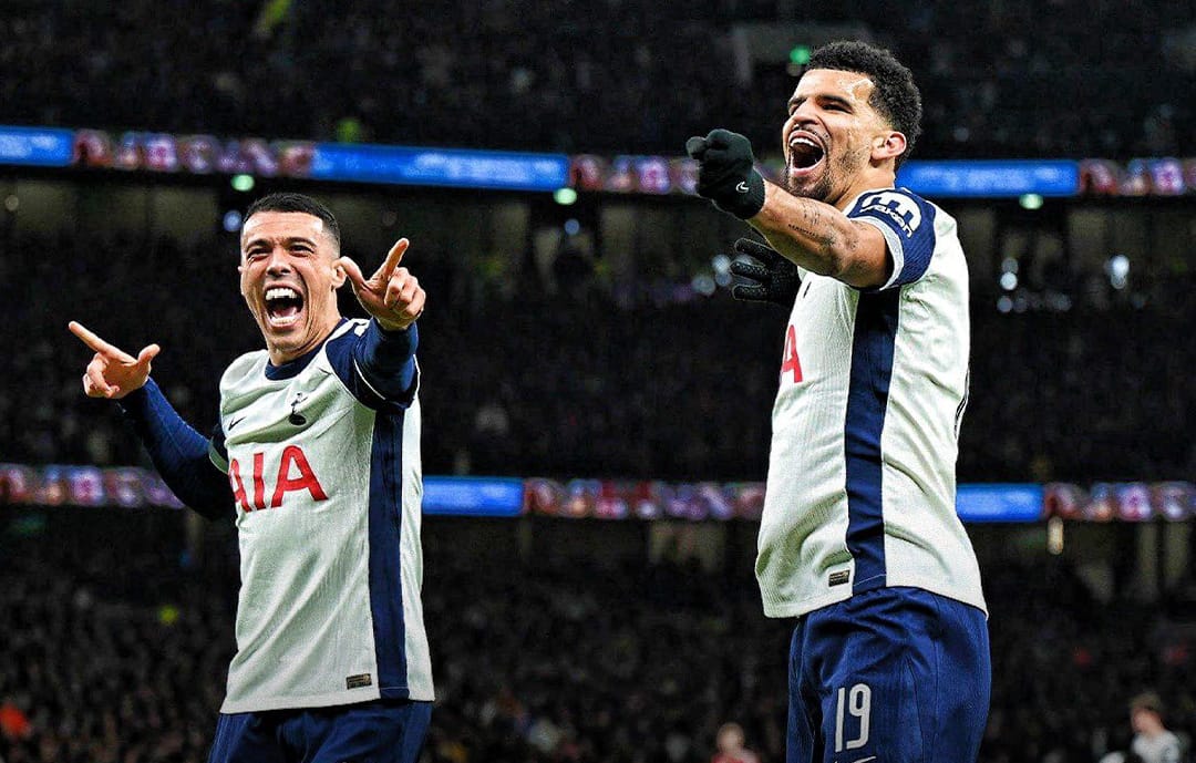 Tottenham Edge Past Manchester United in 7-Goal Carabao Cup Thriller