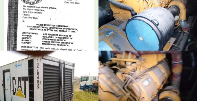 Allegations Trail Political Bigwigs Over Sale of Generators in Ugep