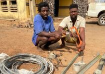 Ogun Police Detain Two Individuals for Vandalizing Government Cables and Iron Rods