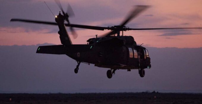 CT-based Sikorsky Manufactured Army Black Hawk Helicopter Involved in DC Plane Crash