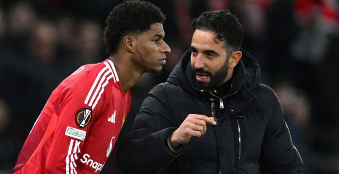 Man United's Coach Ruben Amorim: "I’d Prefer a 63-Year-Old Goalkeeping Coach to Marcus Rashford"