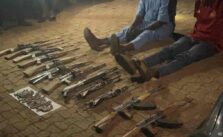 Troops Capture Father and Son Gunrunners, Seize Arsenal of Weapons in Kaduna